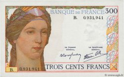 300 Francs FRANCIA  1938 F.29.01 q.FDC