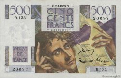 500 Francs CHATEAUBRIAND FRANCE  1953 F.34.11 SPL