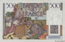 500 Francs CHATEAUBRIAND FRANCIA  1953 F.34.11 AU