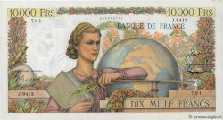 10000 Francs GÉNIE FRANÇAIS FRANCE  1955 F.50.76 pr.SPL