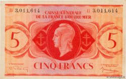 5 Francs AFRIQUE ÉQUATORIALE FRANÇAISE  1944 P.15e fST+