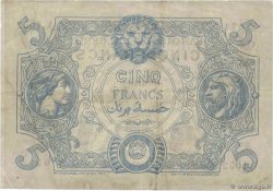 5 Francs ALGERIEN  1916 P.071a SS