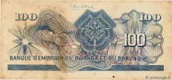 100 Francs BURUNDI  1962 P.05 MBC