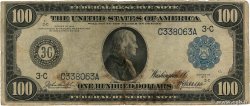 100 Dollars UNITED STATES OF AMERICA Philadelphie 1914 P.363bC G