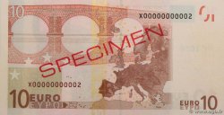 10 Euro Spécimen EUROPA  2002 P.02Xs XF