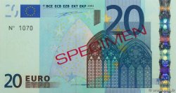 20 Euro Spécimen EUROPA  2002 P.03Zs XF+