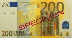 200 Euro Spécimen EUROPA  2002 P.06Ps XF+