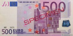 500 Euro Spécimen EUROPA  2002 P.07Ss fVZ
