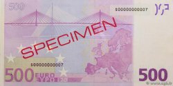 500 Euro Spécimen EUROPA  2002 P.07Ss MBC+