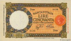 50 Lire ITALY  1936 P.054a XF+