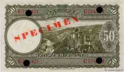 50 Francs Spécimen LUXEMBURG  1944 P.46s fST+