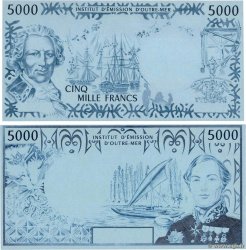 5000 Francs Épreuve FRENCH PACIFIC TERRITORIES  1996 P.03p q.FDC