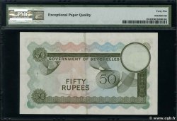 50 Rupees SEYCHELLES  1972 P.17d SPL