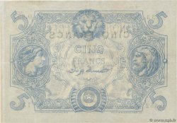 5 Francs ALGERIA  1915 P.071a XF