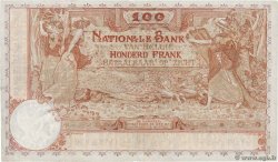 100 Francs BÉLGICA  1920 P.078 BC