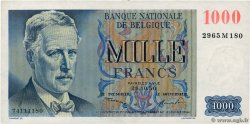 1000 Francs BELGIQUE  1950 P.131