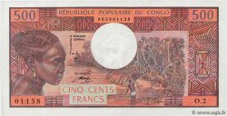 500 Francs CONGO  1973 P.02a