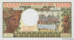 10000 Francs CONGO  1978 P.05b