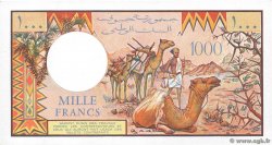 1000 Francs Épreuve YIBUTI  1979 P.37sp FDC