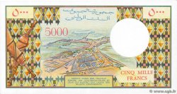5000 Francs Épreuve YIBUTI  1979 P.38sp FDC