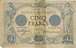 5 Francs NOIR FRANCE  1872 F.01.10