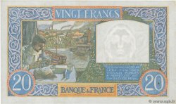 20 Francs TRAVAIL ET SCIENCE FRANCE  1941 F.12.14 AU-