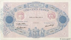 500 Francs BLEU ET ROSE FRANCE  1932 F.30.35 VF+
