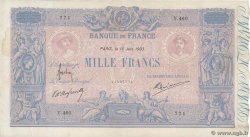 1000 Francs BLEU ET ROSE FRANCIA  1903 F.36.17 q.SPL