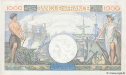 1000 Francs COMMERCE ET INDUSTRIE FRANCE  1940 F.39.01 UNC-