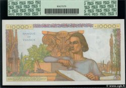 10000 Francs GÉNIE FRANÇAIS FRANCE  1955 F.50.73 XF+