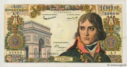 100 Nouveaux Francs BONAPARTE FRANKREICH  1959 F.59.01 VZ+