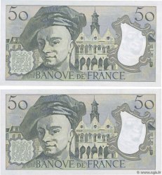 50 Francs QUENTIN DE LA TOUR Consécutifs FRANKREICH  1978 F.67.03 VZ