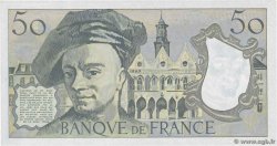 50 Francs QUENTIN DE LA TOUR FRANCIA  1992 F.67.19b FDC