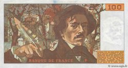 100 Francs DELACROIX FRANCE  1978 F.68.04 VF
