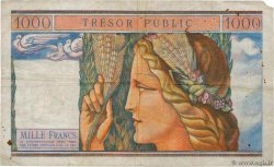 10NF sur 1000 Francs TRÉSOR PUBLIC FRANCE  1960 VF.38.01 TB