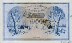 1000 Francs FRENCH GUIANA  1943 P.16A ST