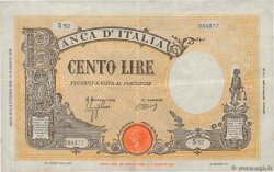 100 Lire ITALIEN  1943 P.067a SS