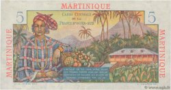 5 Francs Bougainville MARTINIQUE  1946 P.27 AU+