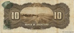 10 Pesos MEXICO Queretaro 1914 PS.0391b VF