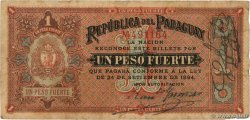 1 Peso PARAGUAY  1894 P.088 BC