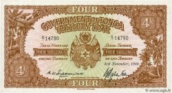 4 Shillings TONGA  1966 P.09e UNC-