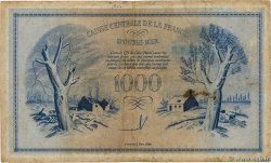1000 Francs Phénix FRENCH EQUATORIAL AFRICA  1944 P.19a F