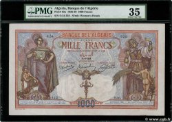 1000 Francs ALGERIA  1926 P.083a