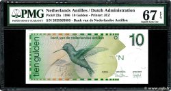 10 Gulden NETHERLANDS ANTILLES  1986 P.23a