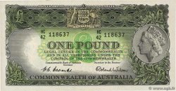 1 Pound AUSTRALIA  1953 P.30a XF