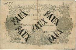 25 Francs type 1870 - Clermont-Ferrand Faux FRANCIA  1870 F.A44.01x RC+