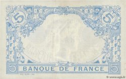 5 Francs BLEU FRANCIA  1912 F.02.08 SC+
