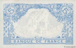 5 Francs BLEU FRANKREICH  1912 F.02.10 VZ