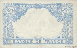 5 Francs BLEU FRANKREICH  1917 F.02.47 VZ+