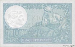 10 Francs MINERVE modifié FRANCE  1942 F.07.31 AU